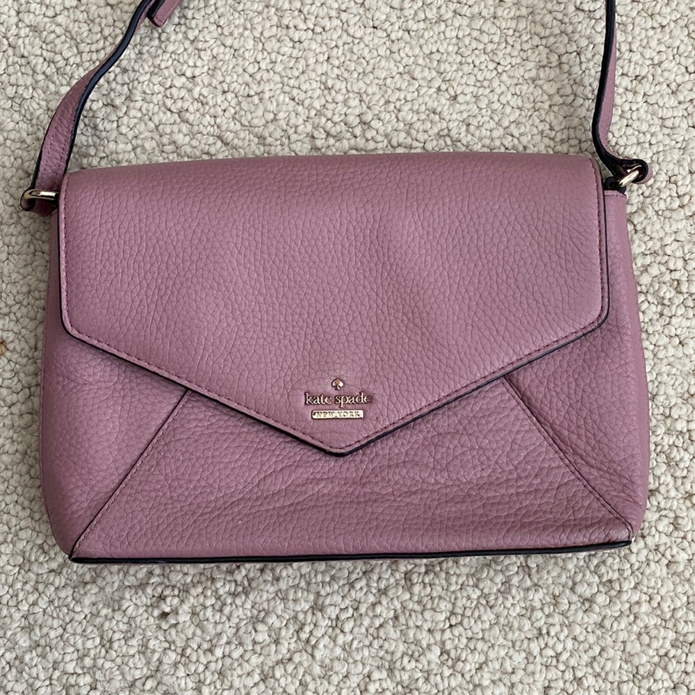 Kate Spade Crossbody ( Pink - Mauve Color - Dusty Rose )